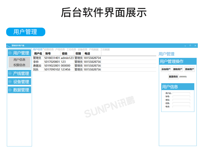 ESD在线监控系统-用户管理