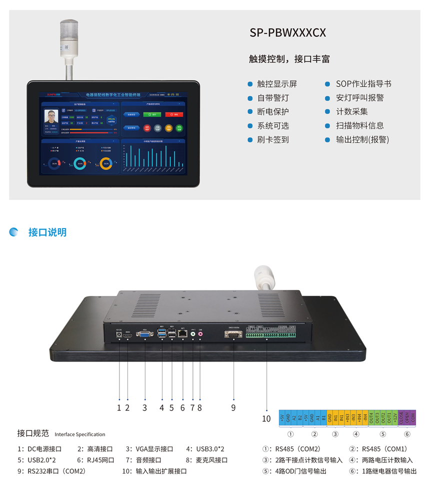 讯鹏科技-MES系统工业平板电脑 讯鹏科技-MES系统工业平板电脑