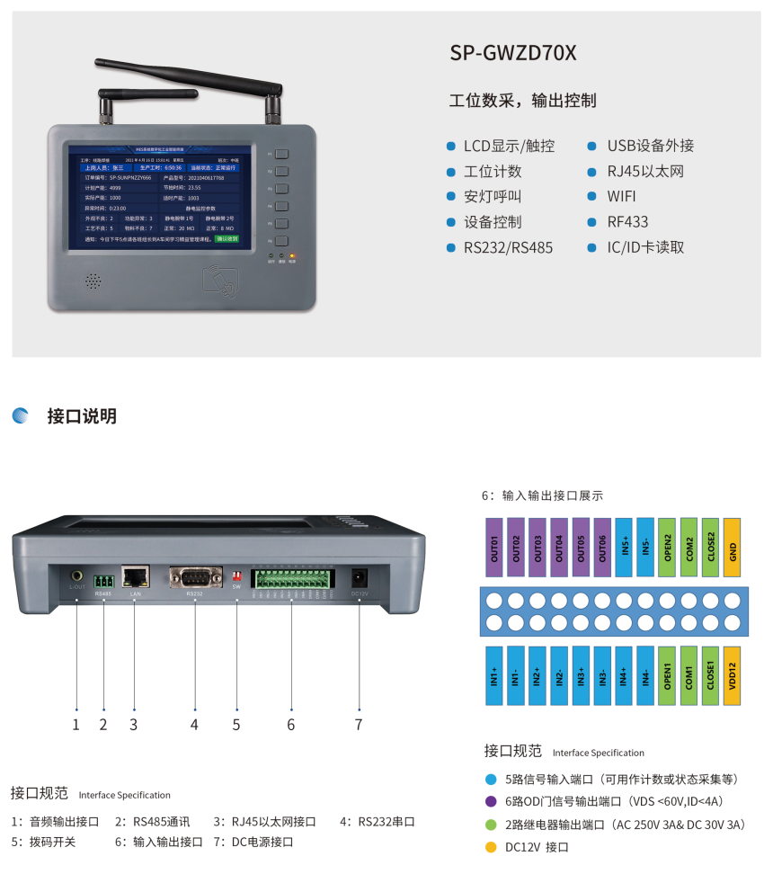 讯鹏科技-MES系统工位智能终端 讯鹏科技-MES系统工位智能终端