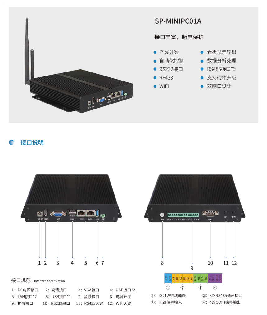讯鹏科技-看板系统工控迷你电脑 讯鹏科技-看板系统工控迷你电脑