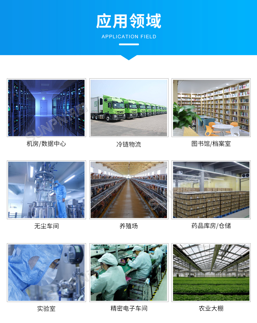 温湿度显示屏-应用场景
