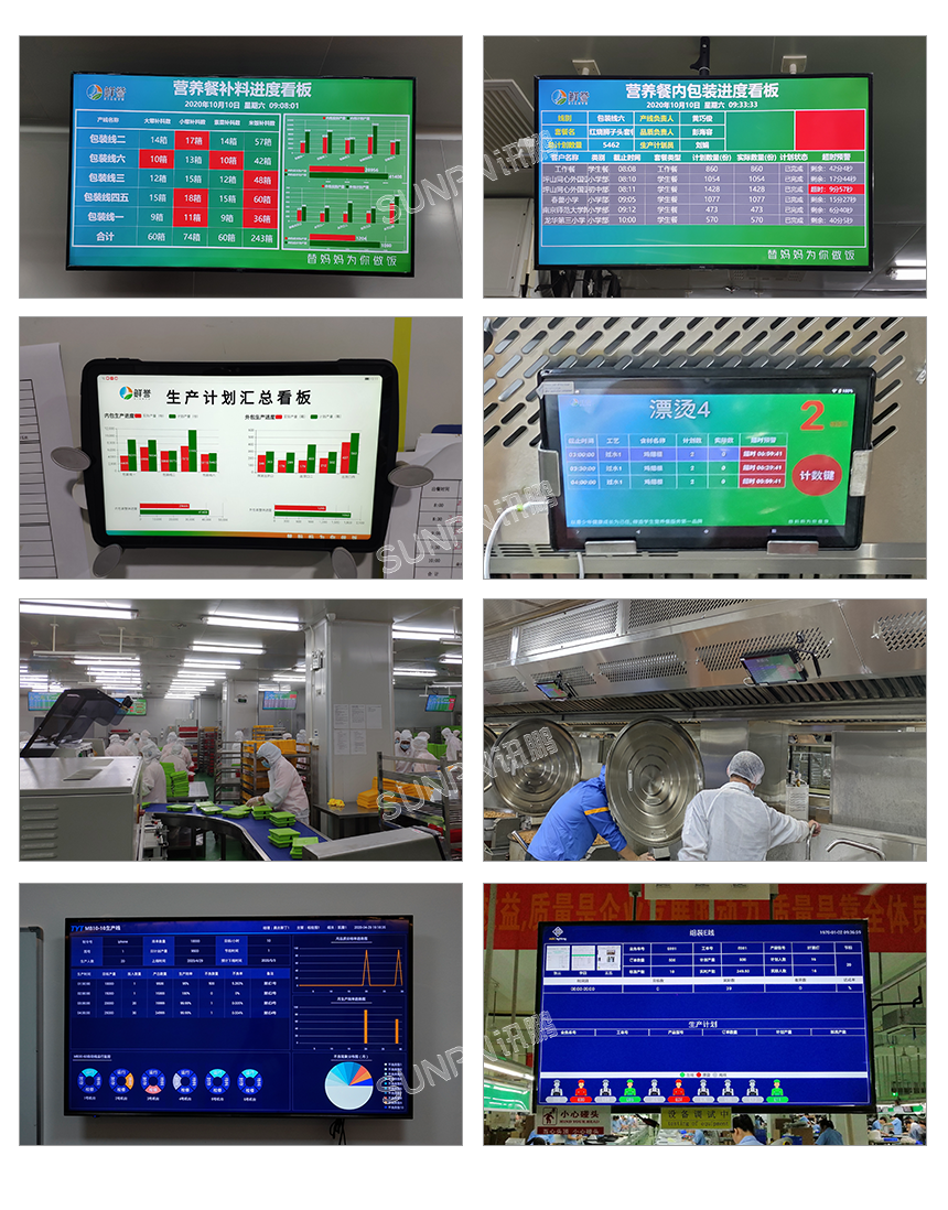 讯鹏科技中央厨房生产管理系统——部分案例展示