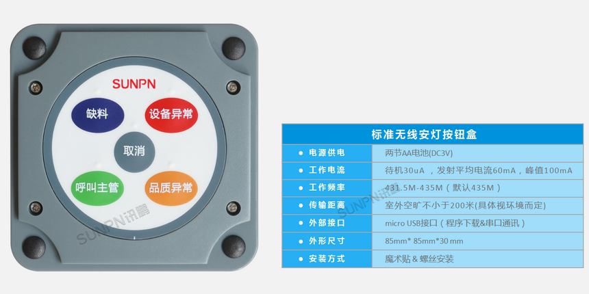 安灯无线呼叫终端