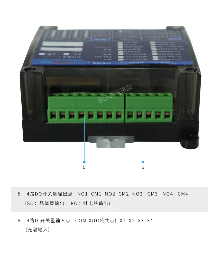 工业物联网IO控制器-串口通讯接口