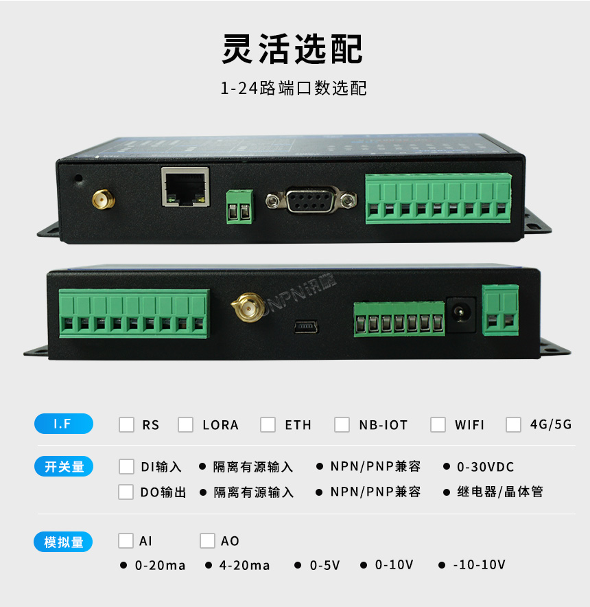 可编程工业网关-灵活选配