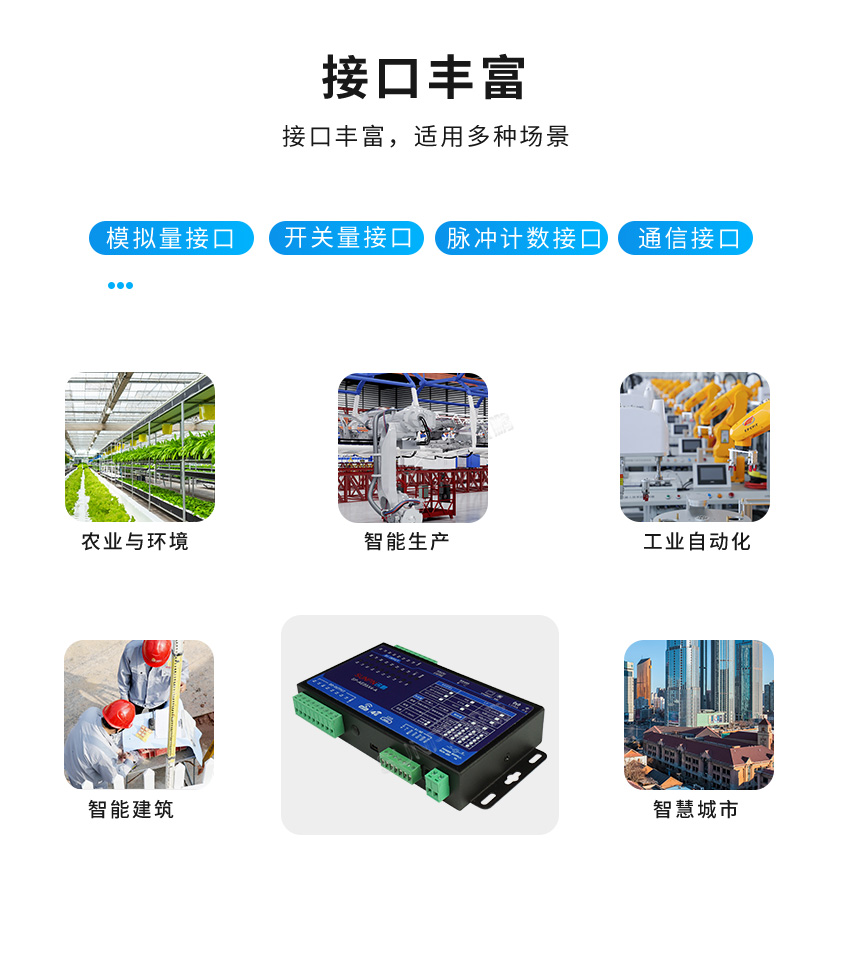 工业物联网-接口丰富