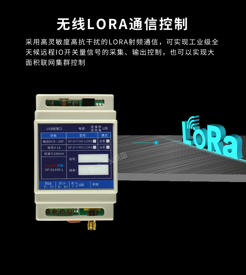 无线LORA通信控制