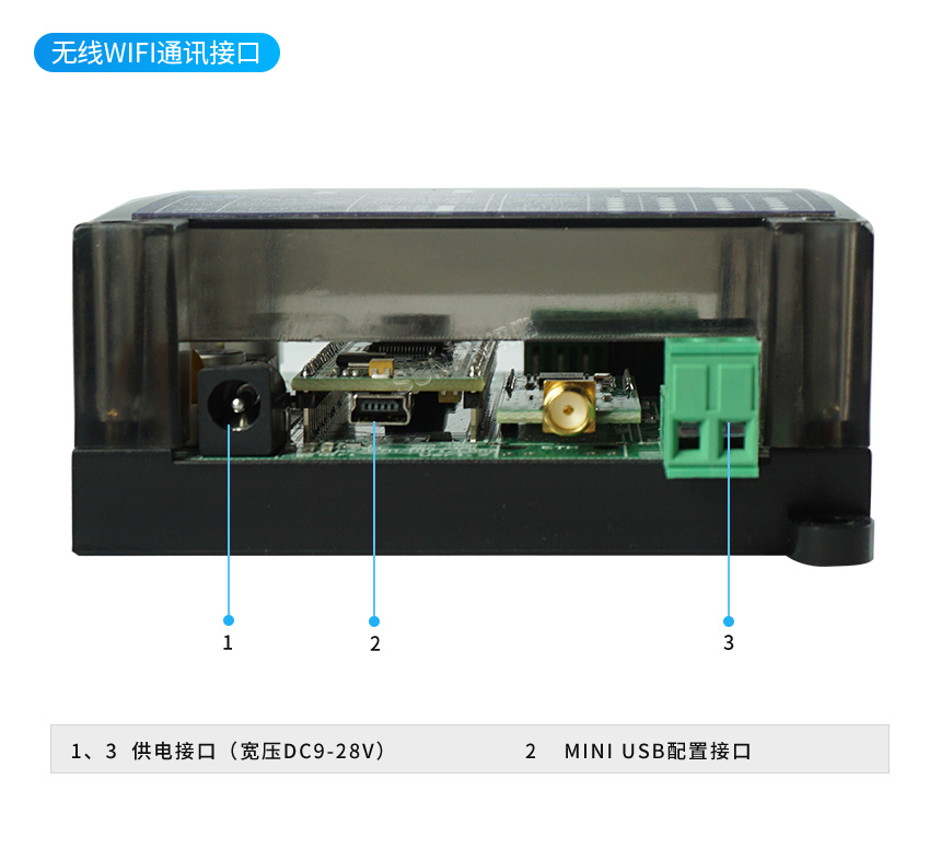 io采集输入输出-无线WiFi接口