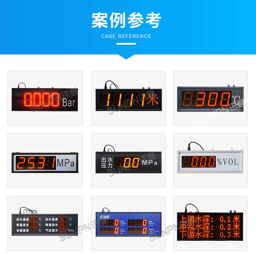 部分数据通讯显示屏案例展示