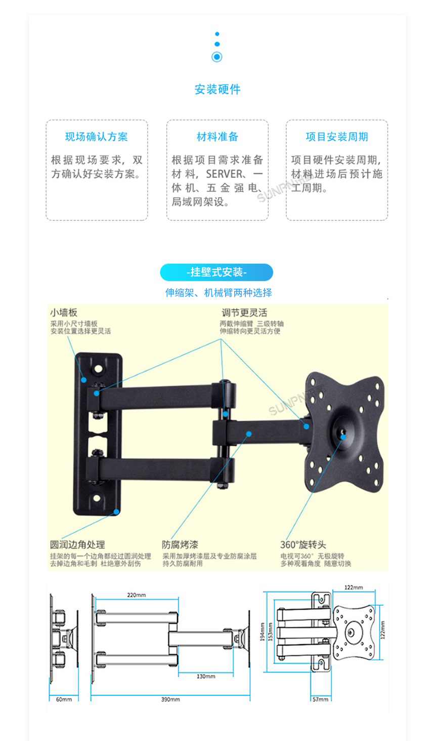 SOP工位显示屏-安装硬件