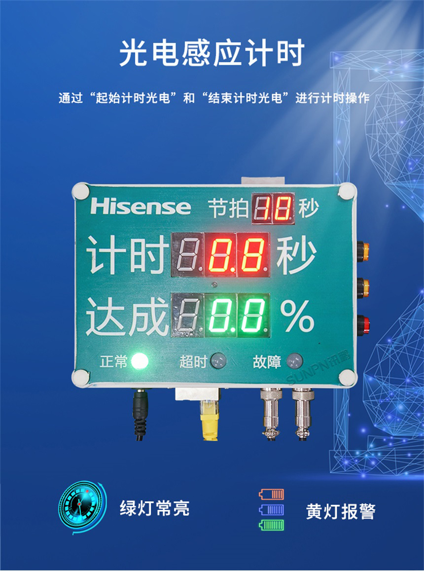 生产管理节拍计时器-光电感应