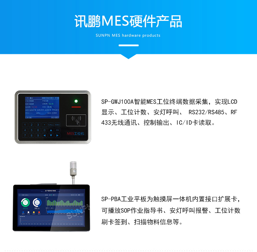 讯鹏MES硬件产品