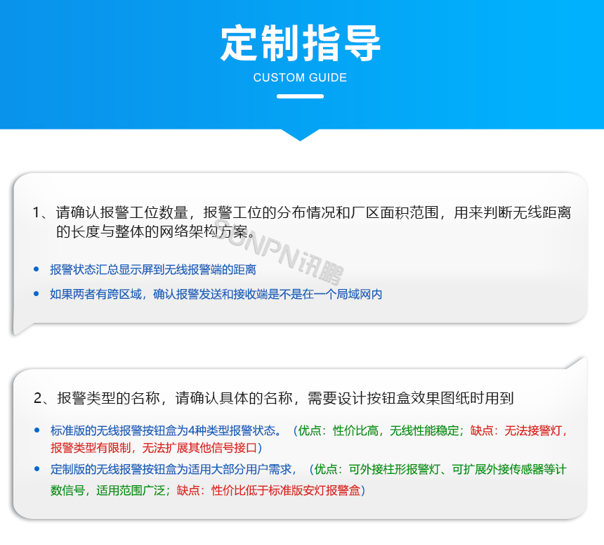 声光报警系统-定制指导