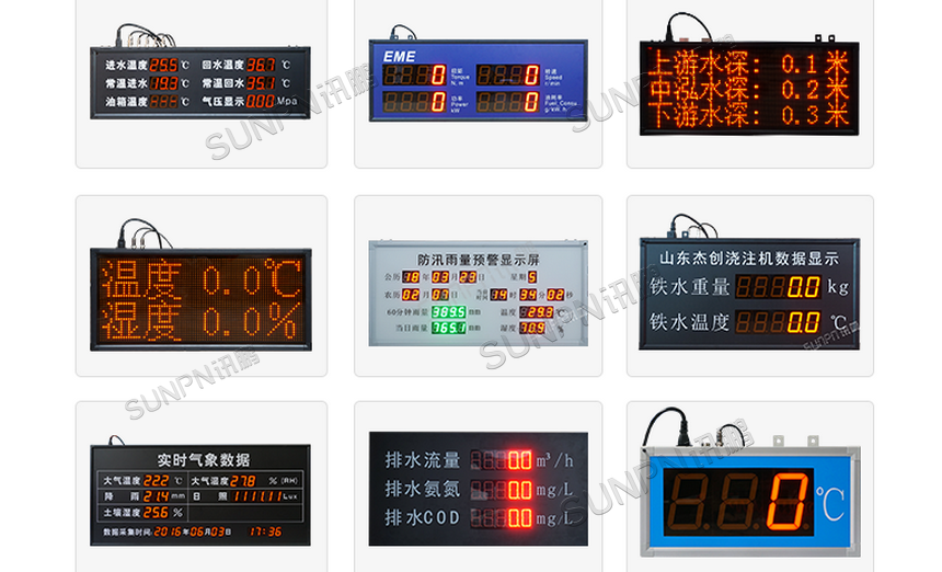 环境监测LED显示屏案例图