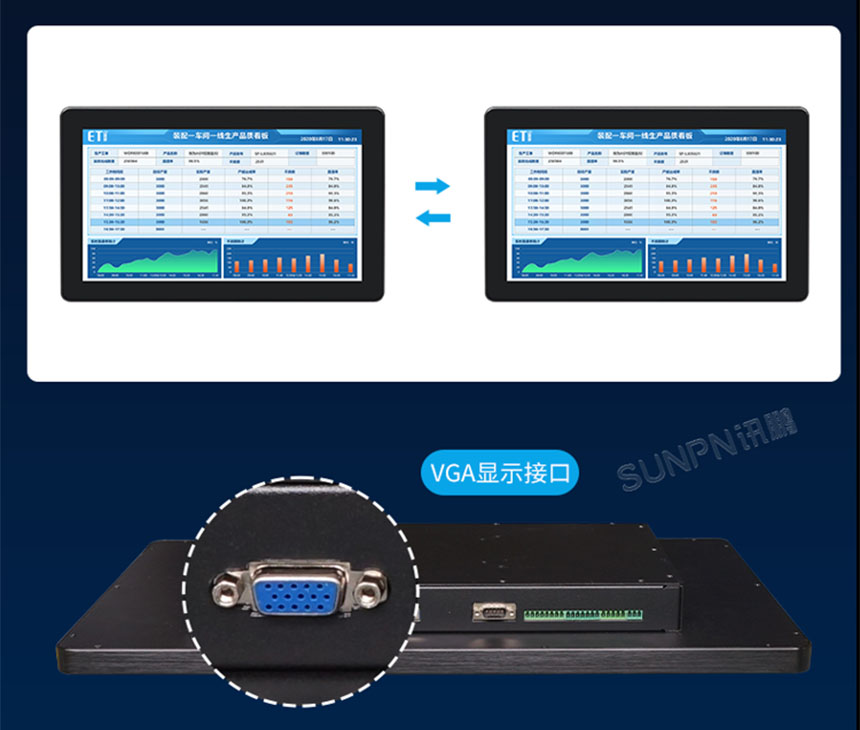 MES系统工业平板-支持多屏显示
