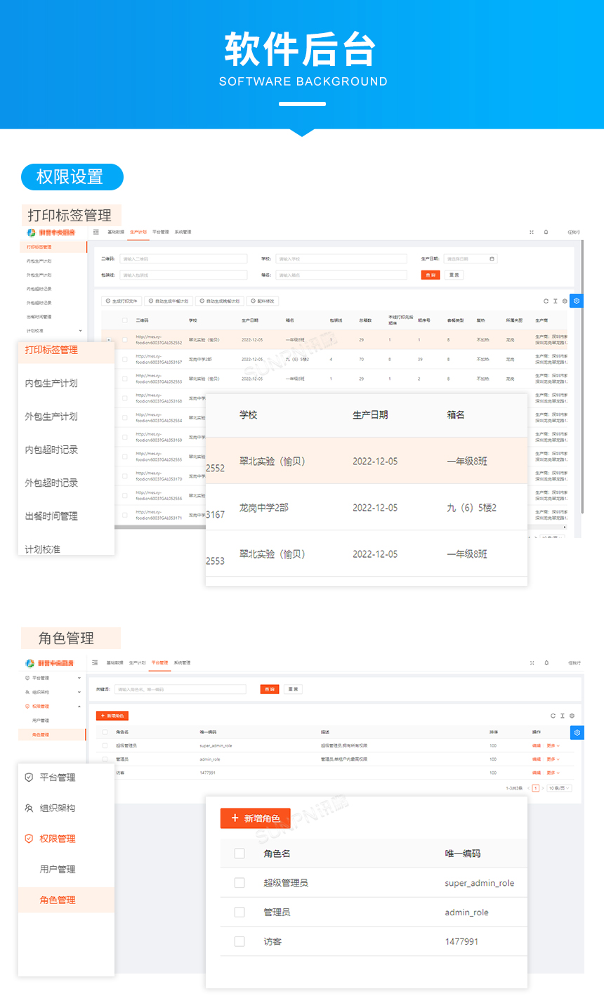 MES生产管理系统-软件后台