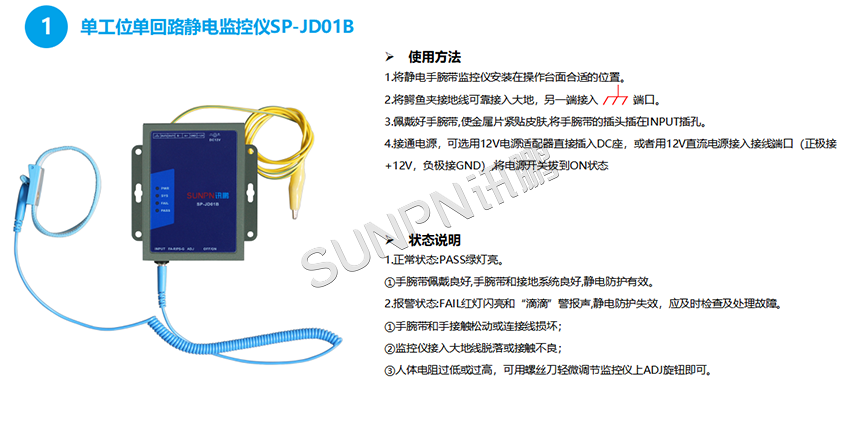单回路静电仪的使用方法