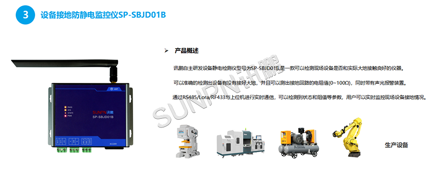 设备接地防静电监控仪
