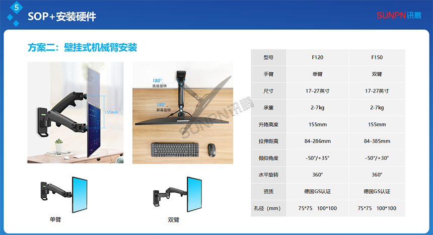 SOP一体机壁挂支架 SOP一体机壁挂支架
