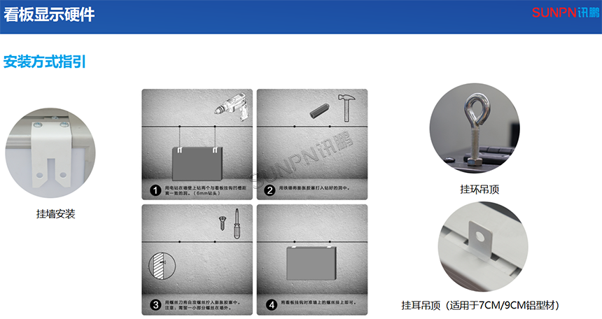 工业显示屏安装方式