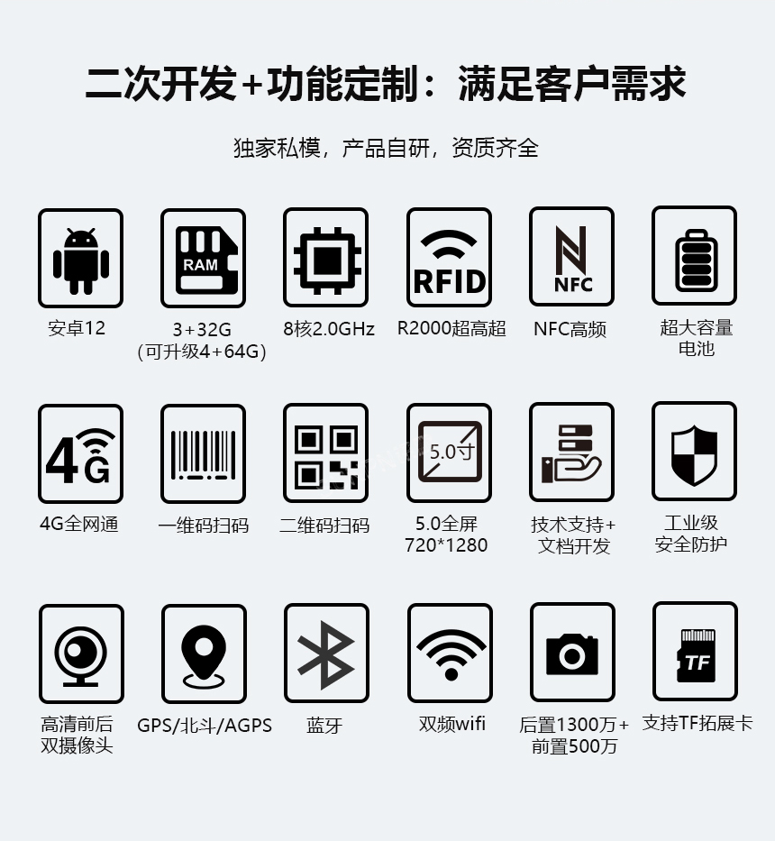 讯鹏PDA-二次开发，定制服务