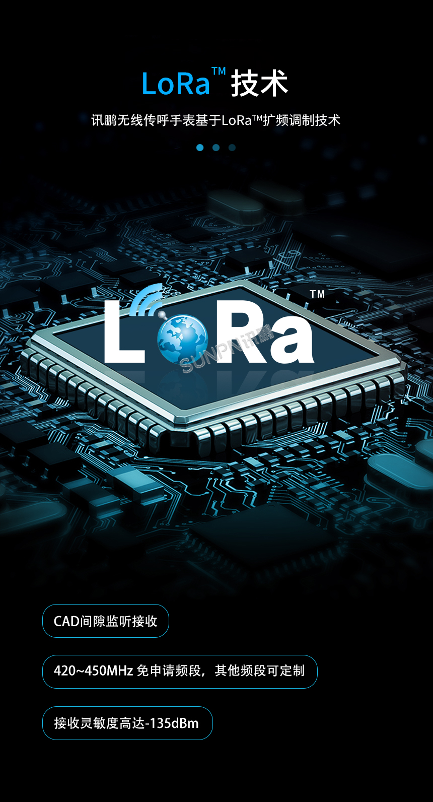 lora工业智能腕表-lora技术展示