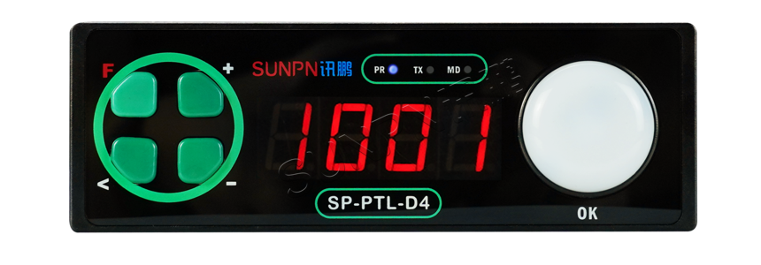4位数码管标签SP-PTL-D4