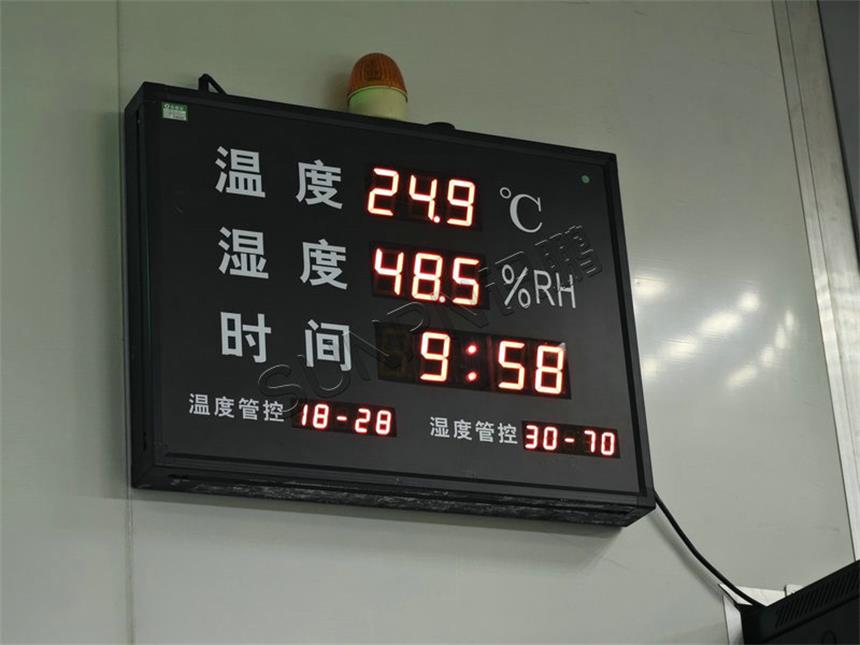 温湿度时钟屏