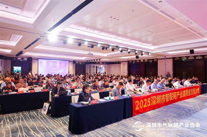 讯鹏科技参加2025深圳市智联网产业高质量发展大会