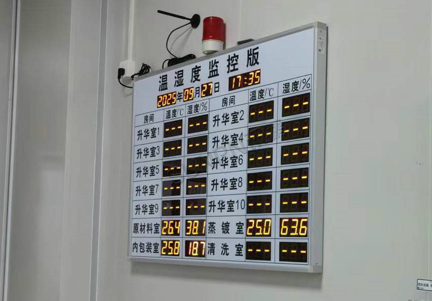 温湿度监控看板 温湿度监控看板