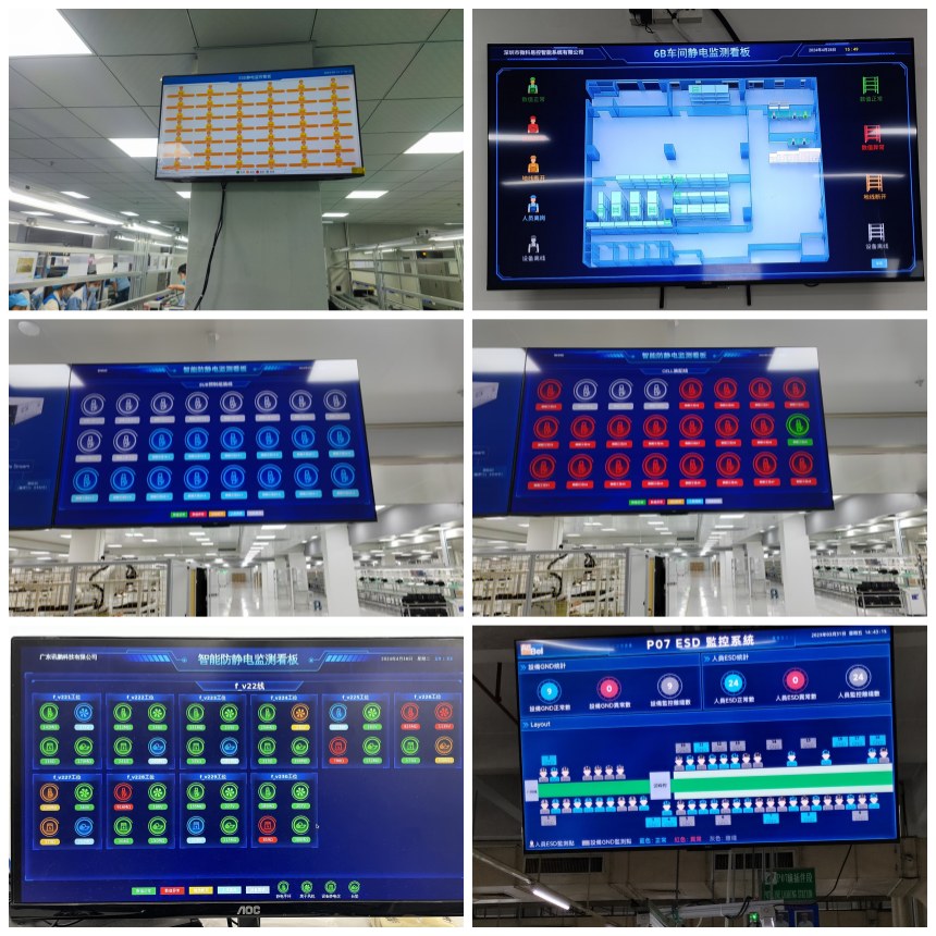 ESD防静电监控系统案例 ESD防静电监控系统案例
