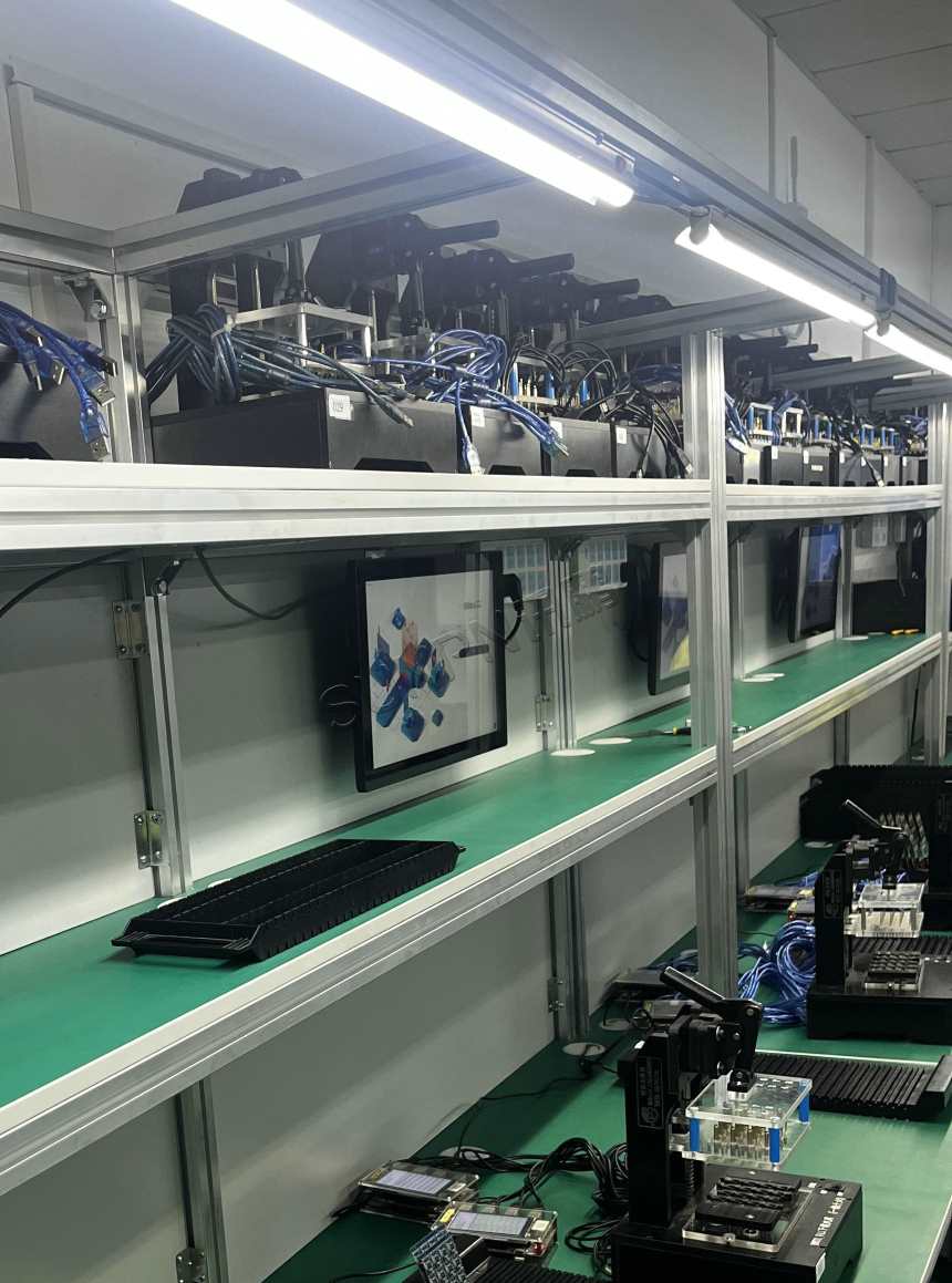 深圳讯鹏科技安灯+ESOP系统：现场案例图