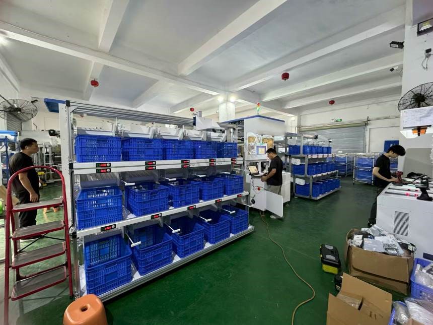 深圳讯鹏科技PTL电子标签系统-现场案例图