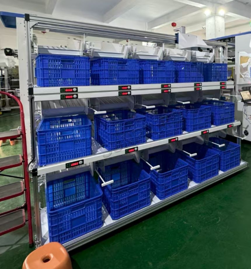 深圳讯鹏科技PTL电子标签系统-现场案例图