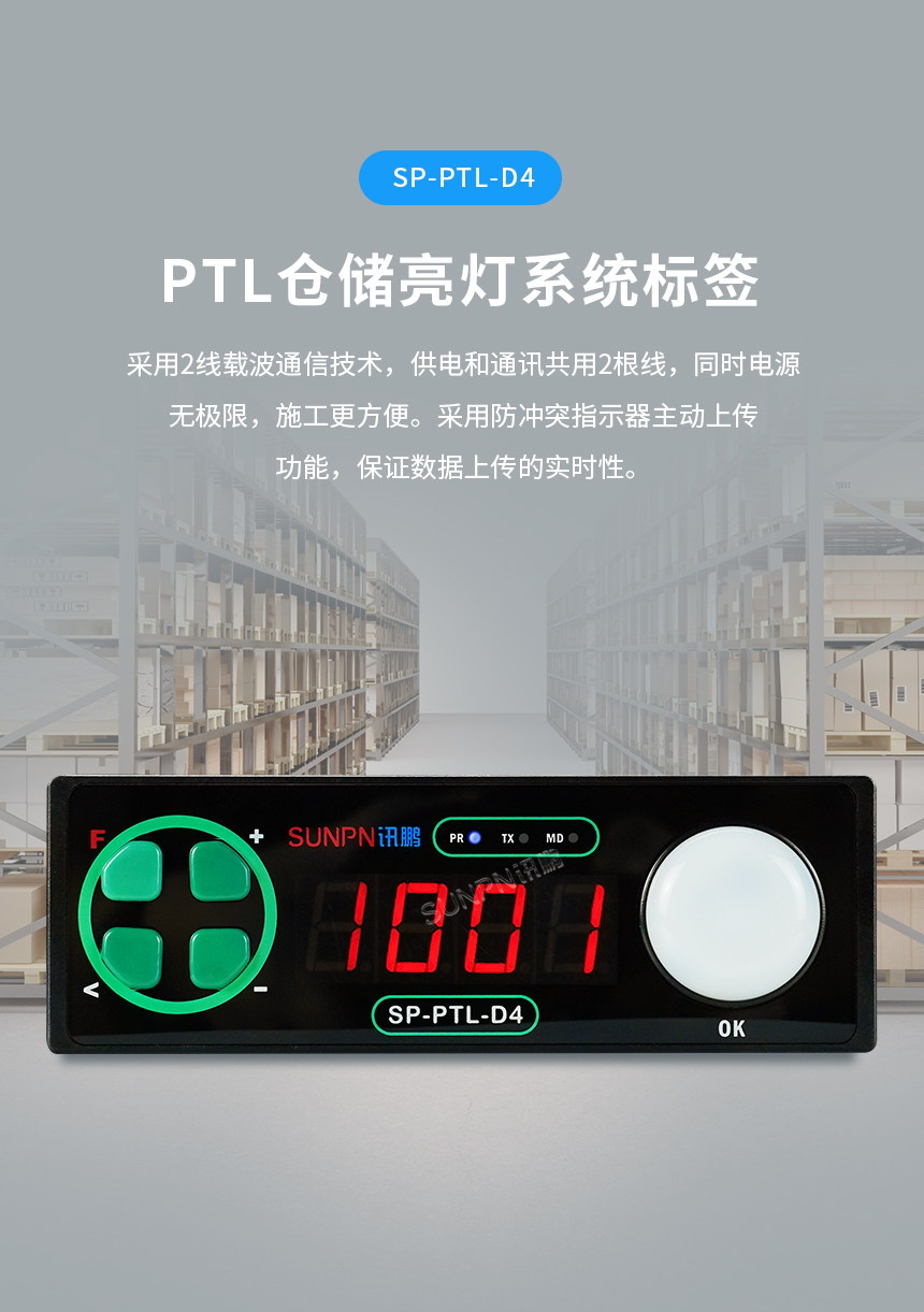 PTL系统电子标签