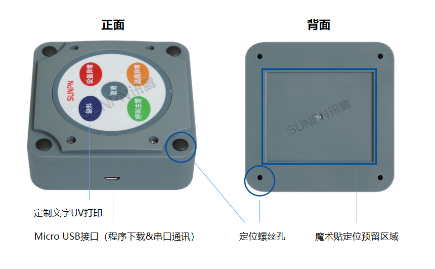 深圳讯鹏科技安灯呼叫看板-按钮盒