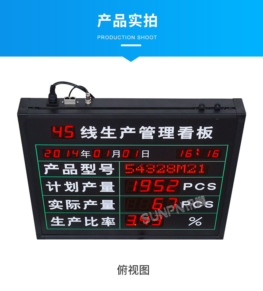 电子看板-产品展示