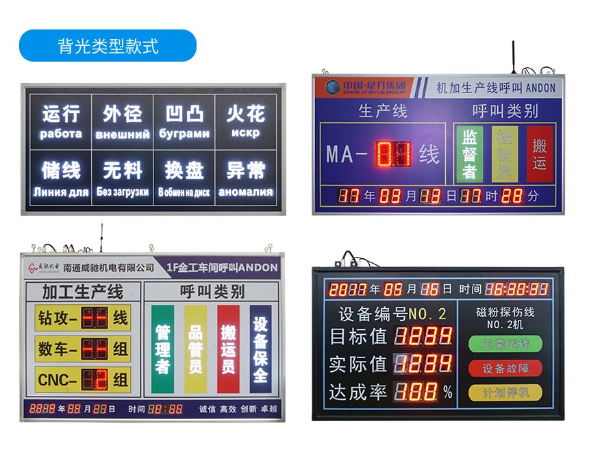 安灯看板选型推荐