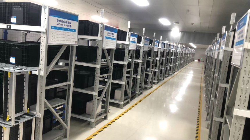 PTL仓储亮灯系统-现场案例