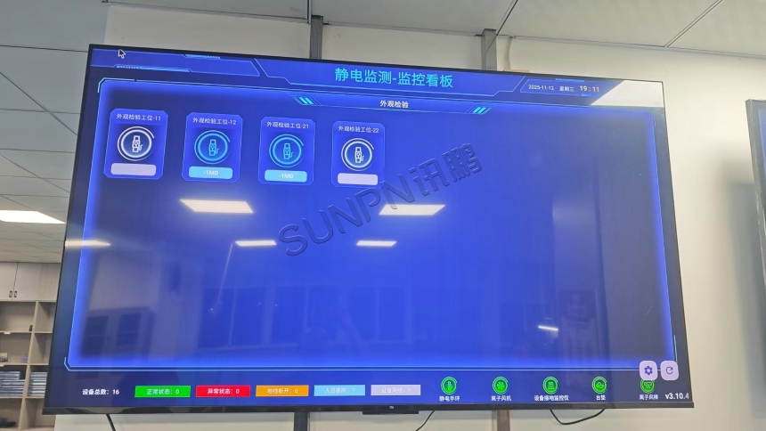 讯鹏科技：ESD防静电监控系统-案例图
