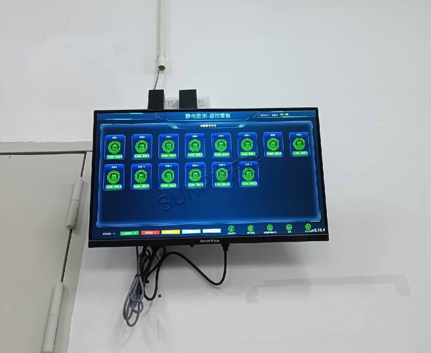讯鹏仓库ESD监控系统