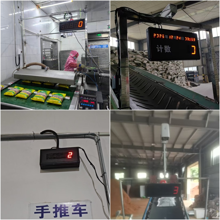 讯鹏科技:AI视觉计数看板-案例图 讯鹏科技:AI视觉计数看板-案例图