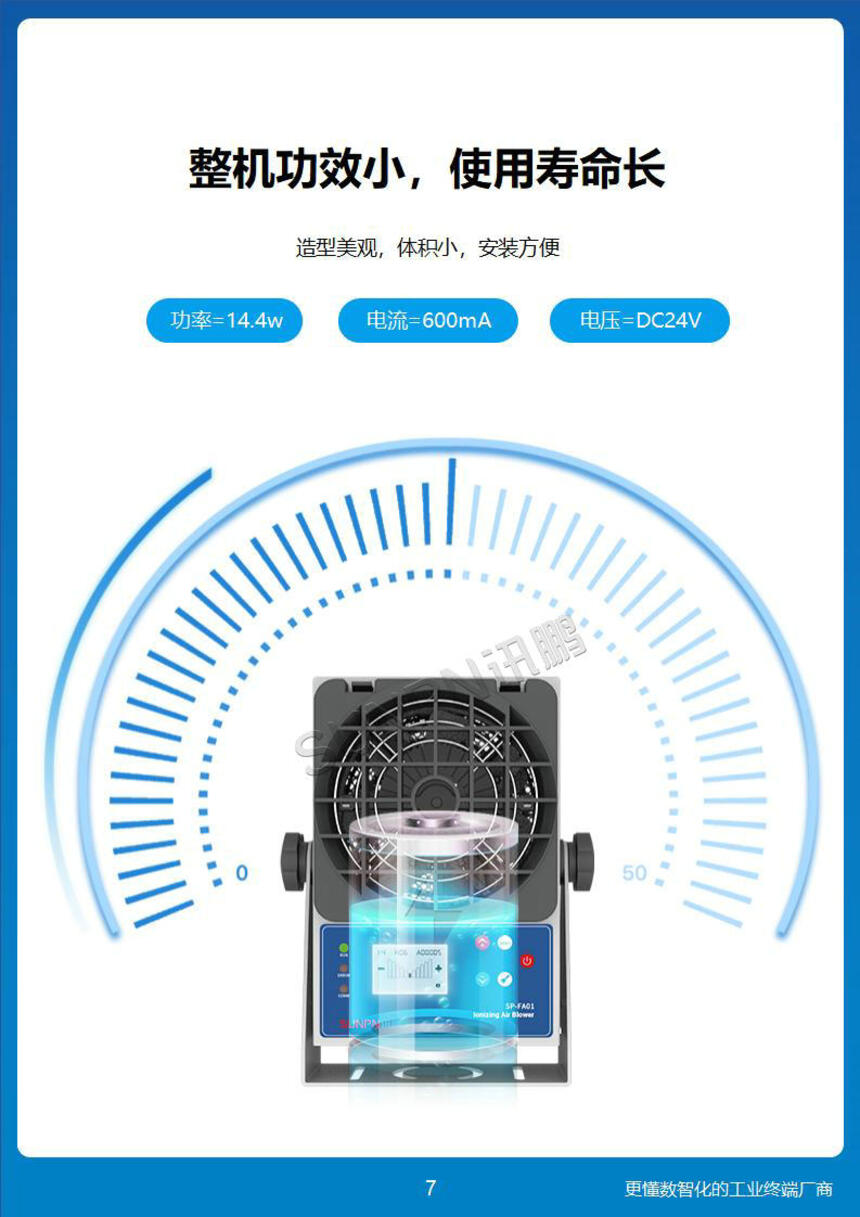 讯鹏科技：离子风机-功能说明