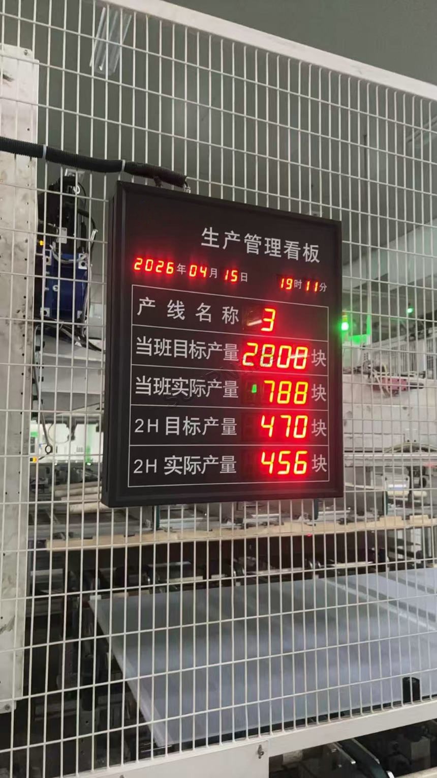 讯鹏科技：生产管理看板-案例图