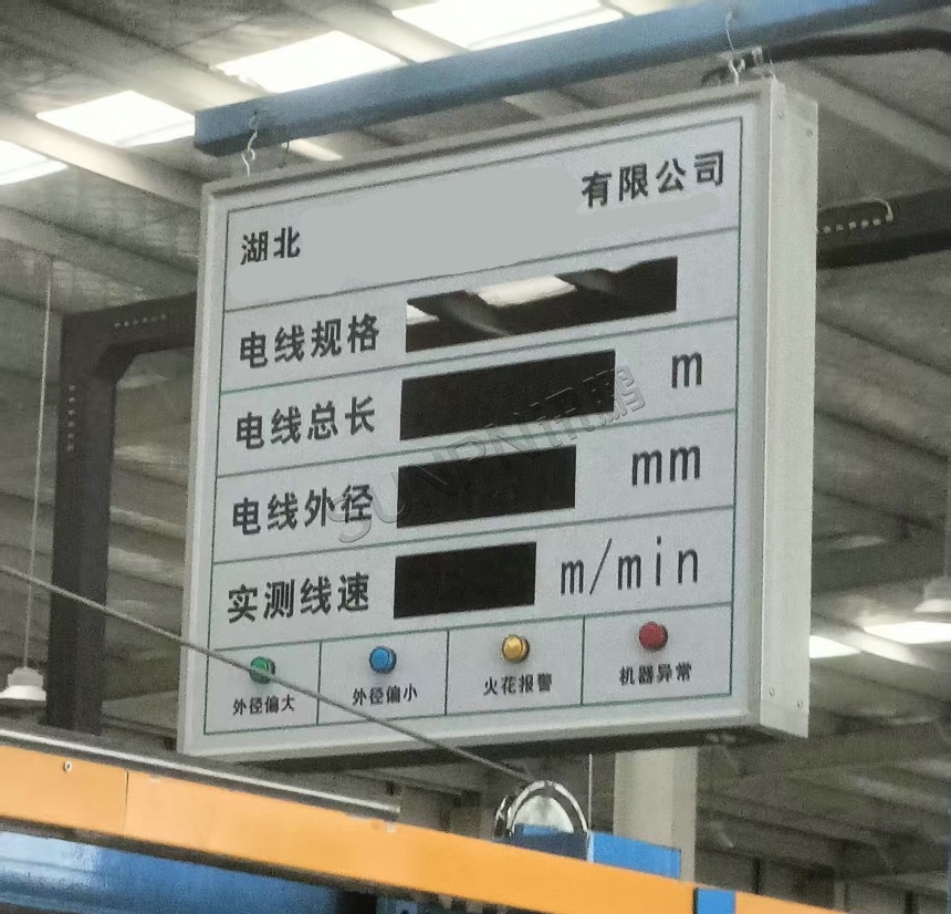 线径电子看板