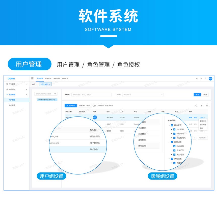 ESD防静电监控管理系统-软件系统 ESD防静电监控管理系统-软件系统