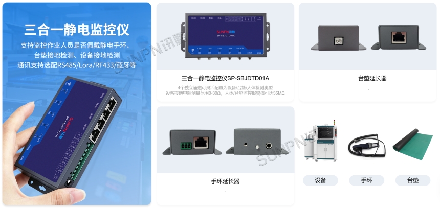 三合一静电监控仪