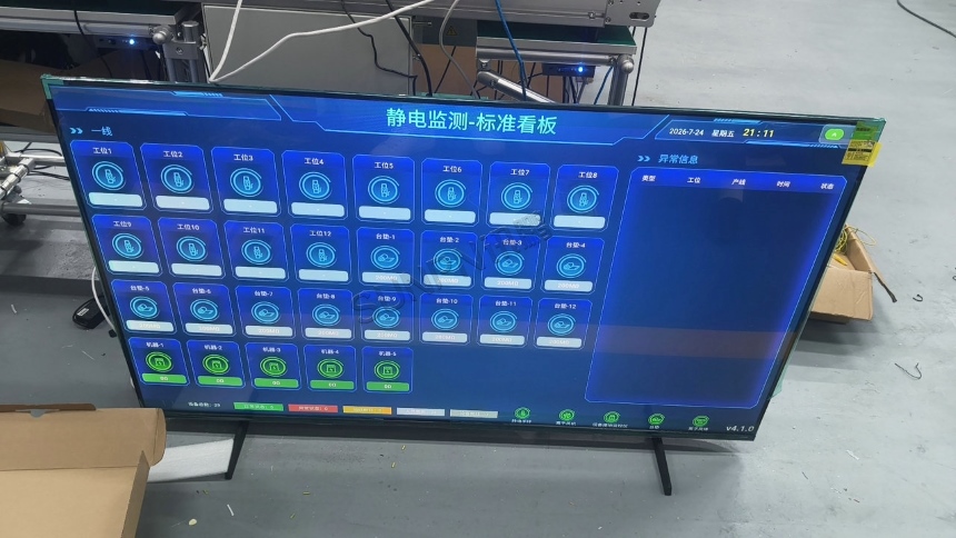 讯鹏科技:ESD防静电监控系统-案例图 讯鹏科技:ESD防静电监控系统-案例图