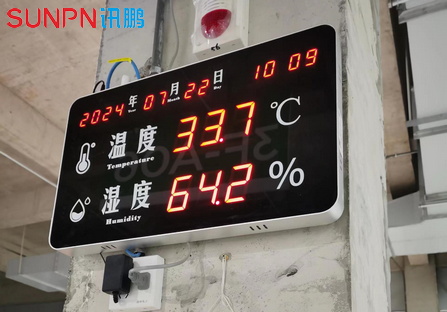 温湿度时间屏